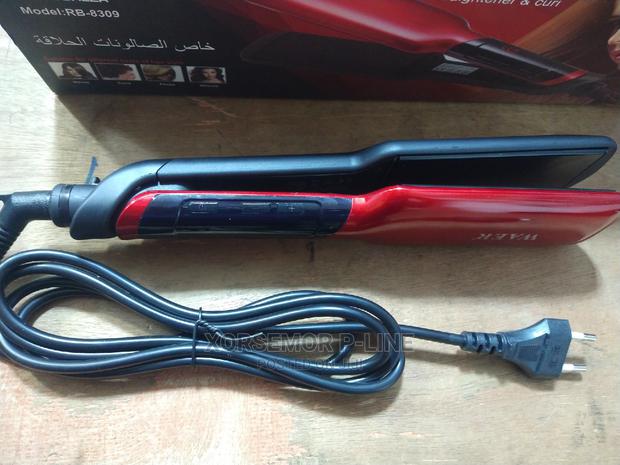 Satin Hair Straightener Curler RB-8309 · Photo 3