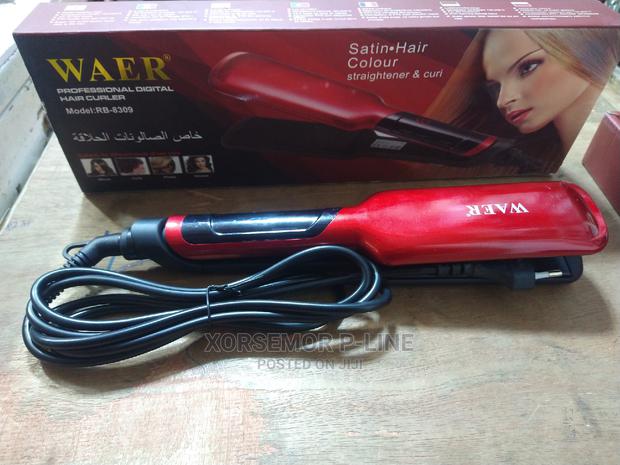 Satin Hair Straightener Curler RB-8309 · Photo 4