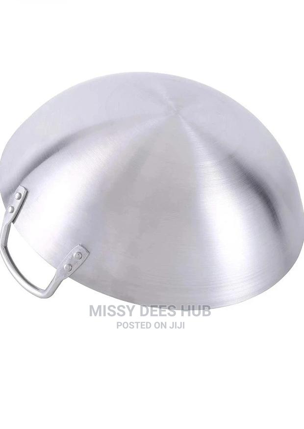 Stainless Steel Wok or Uncoated Stir-Fry Wok - 40cm · Photo 2