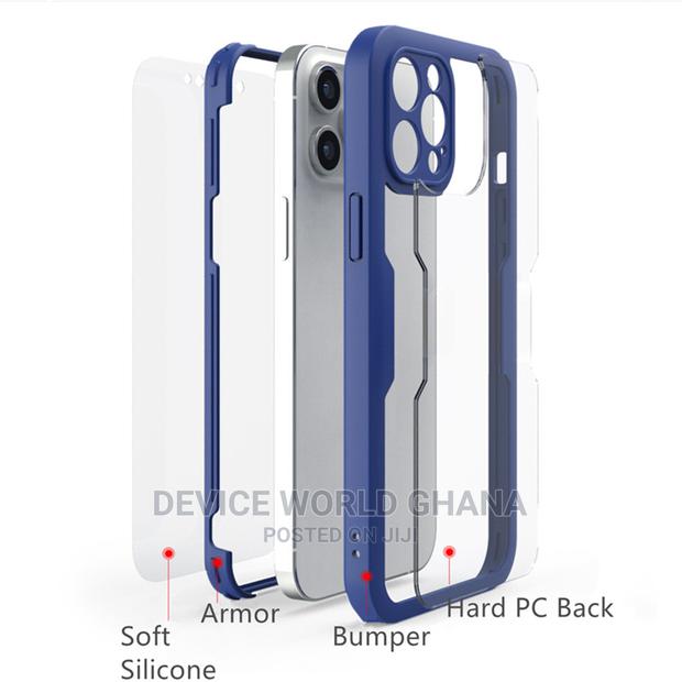 360 Transparent Shockprof Case 4 iPhone 14promax 14p 13pm 12 · Photo 2