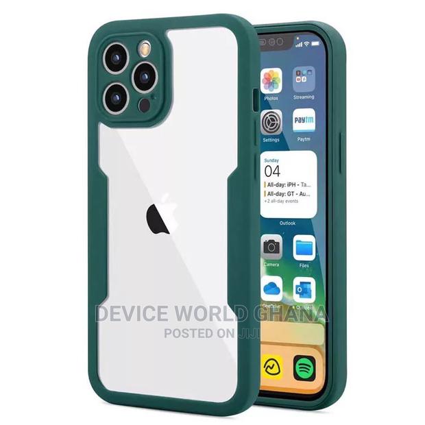 360 Transparent Shockprof Case 4 iPhone 14promax 14p 13pm 12 · Photo 5