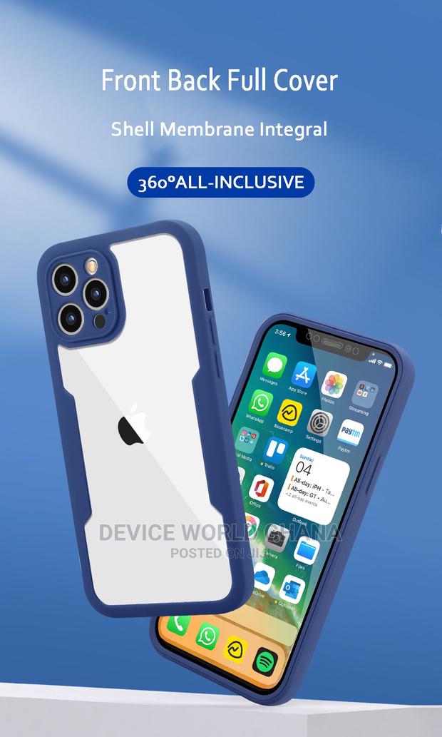 360 Transparent Shockprof Case 4 iPhone 14promax 14p 13pm 12 · Photo 8