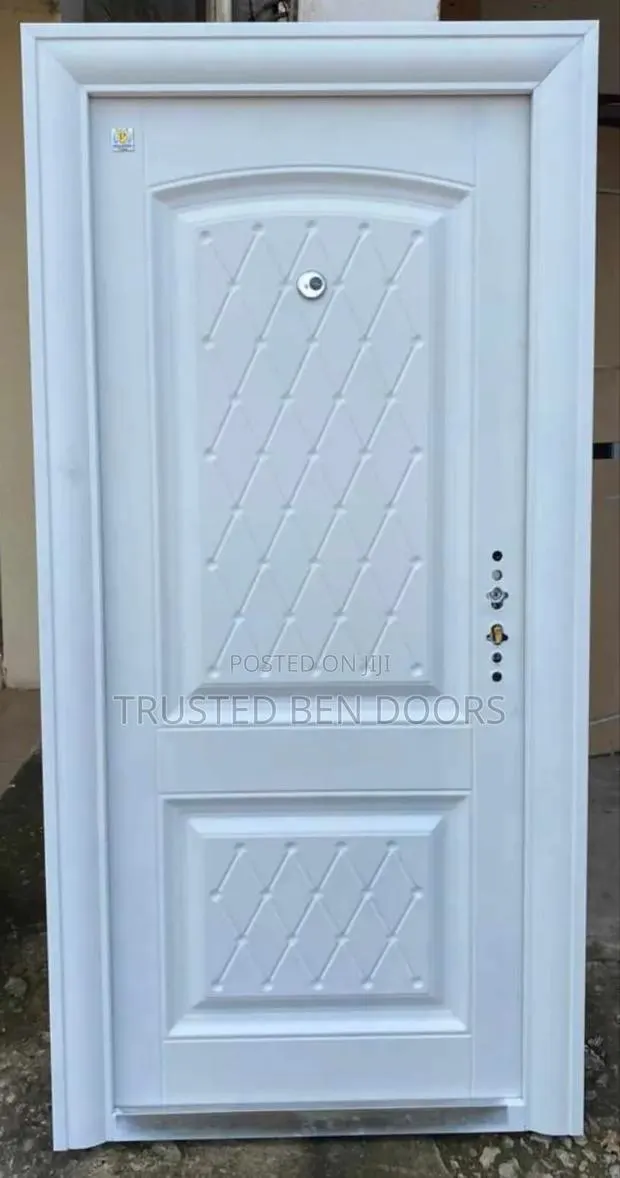 All White Paladin Turkey Single Security Door (Other Colors Available) · Photo 1