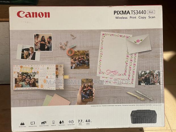 Canon PIXMA TS3440 All-in-One Wireless Home Office Printer · Photo 1