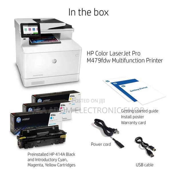 HP Laserjet Pro MFP M479fdw All-In-One Laser Printer · Photo 1