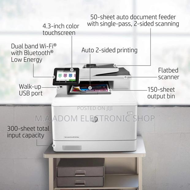 HP Colour Laserjet Pro MFP M479fdw A4 Colour Multi · Photo 1