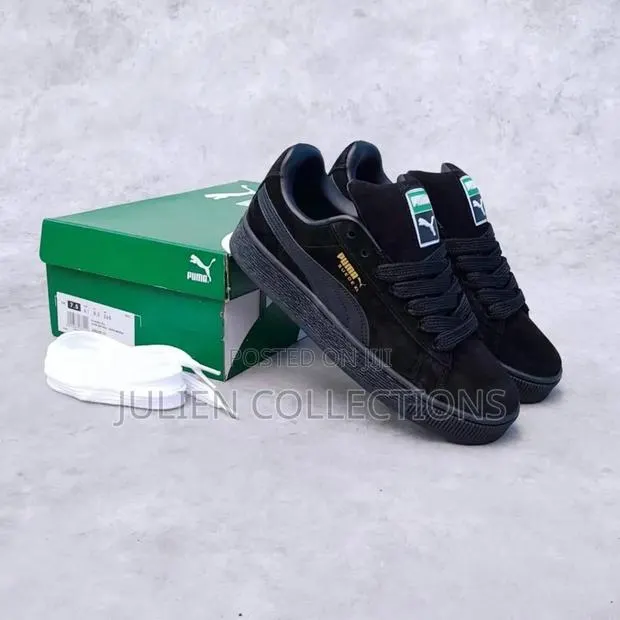 Puma Suede Og Black Suede Big Lace · Photo 1