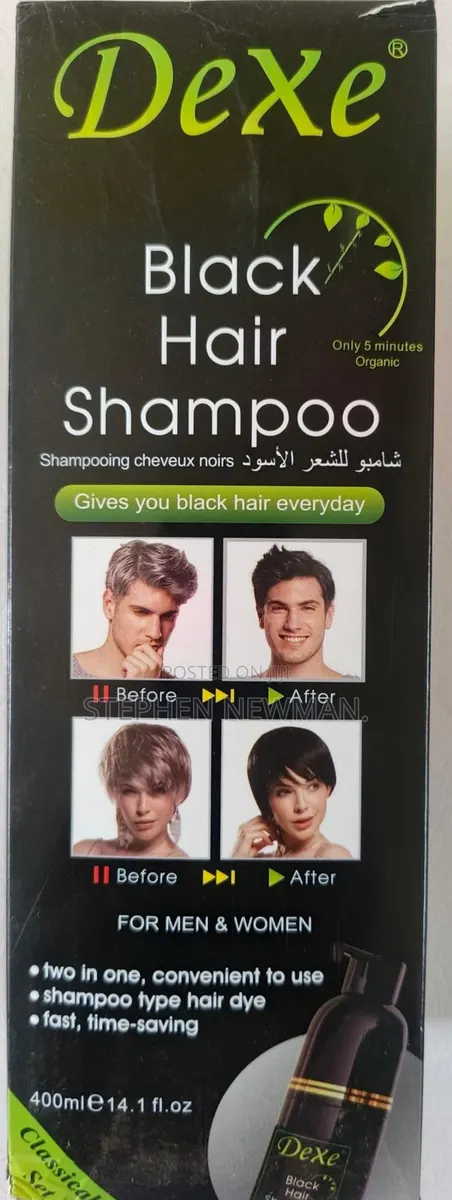 GEXE Black Hair Shampoo for All · Photo 1
