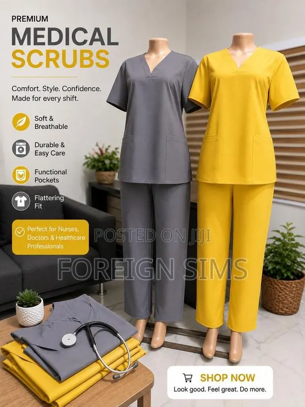 Comfortable Nurses Scrubs · Photo 1