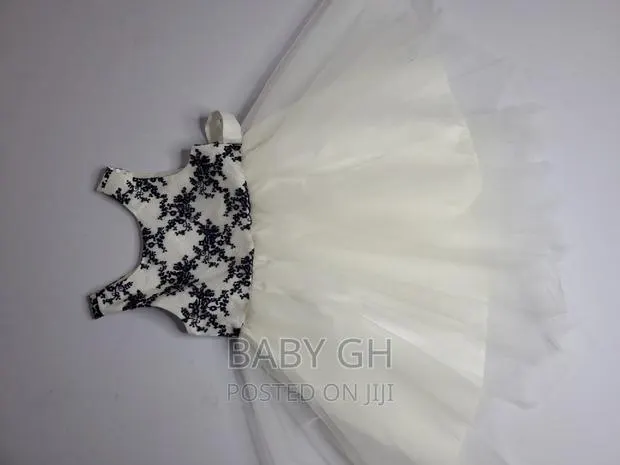 Blue and White Girls Occasion Dress · Photo 1