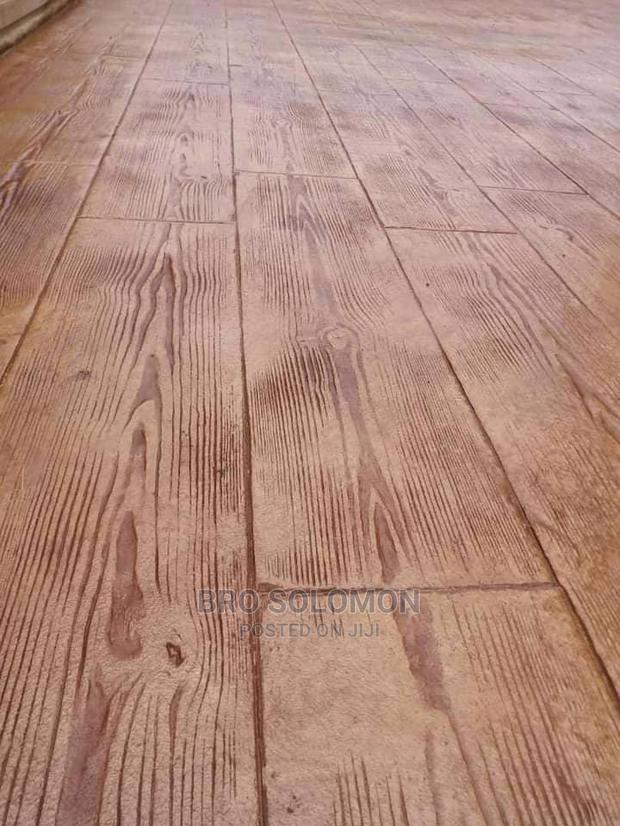 Professional Stamped Concrete Installation in Ghana | Megatek Co. · Photo 6