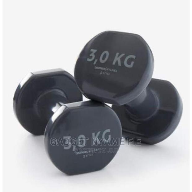 Dumbbell Pair - 3kg X 2 - Black · Photo 2