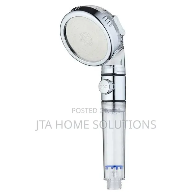 High-Pressure Handheld Shower Head Filter · Photo 1