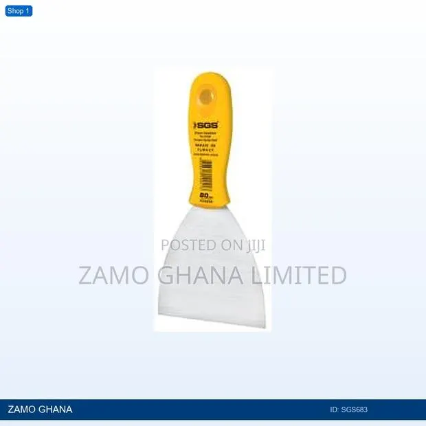 Red Series Painters Scraper 50cm (New Color Yellow) - Sgs683 · Photo 1