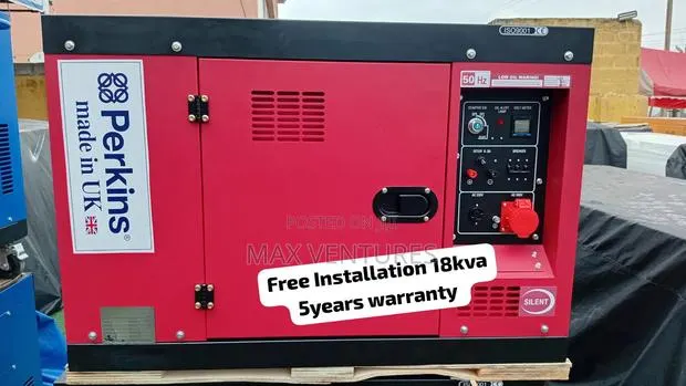 Perkins 18kva Electric Start Diesel Generator –Strong Reliable 18kva · Photo 1