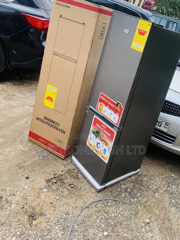 Super New Zara-240bf Two-Door Refrigerator Bottom Mount 201L · Photo 1
