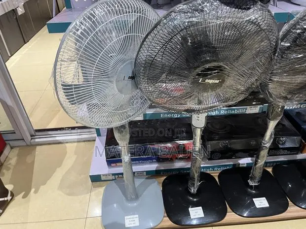 Quality Standing Fan, Grey #Tj006 · Photo 1