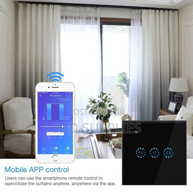 Smart Window Curtains With Phone Voice And Remote Control · Photo 1