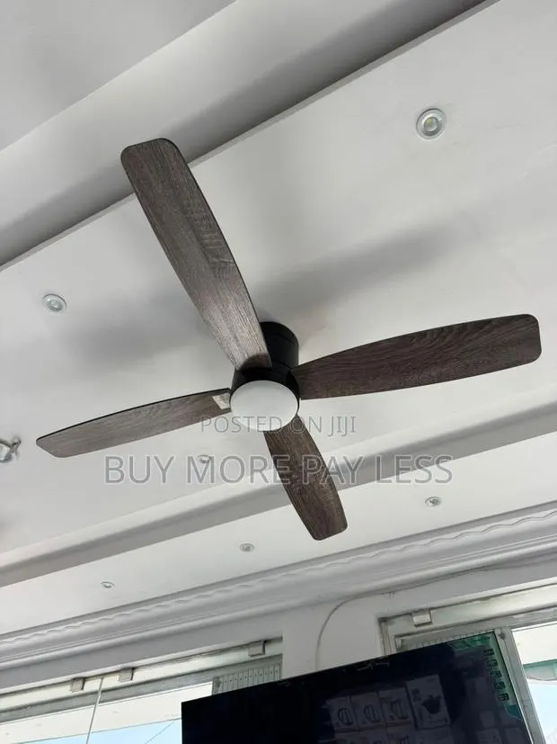 Low-Profile Flush Mount Ceiling Fan · Photo 1
