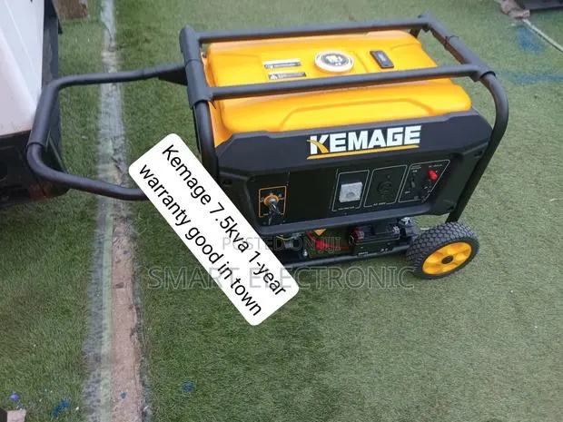 KEMAGE 8500W 7.5KVA Petrol Genset Powerful Backup Generator With Heavy · Photo 1