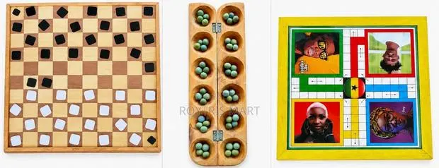 Draft + Ludo + Oware · Photo 1
