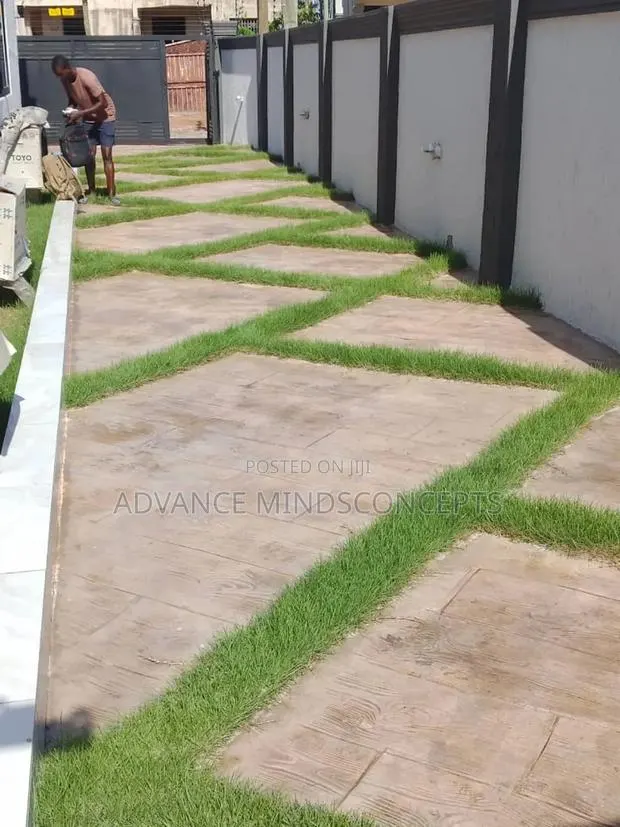 Floor Design With Natural Grass · Photo 3