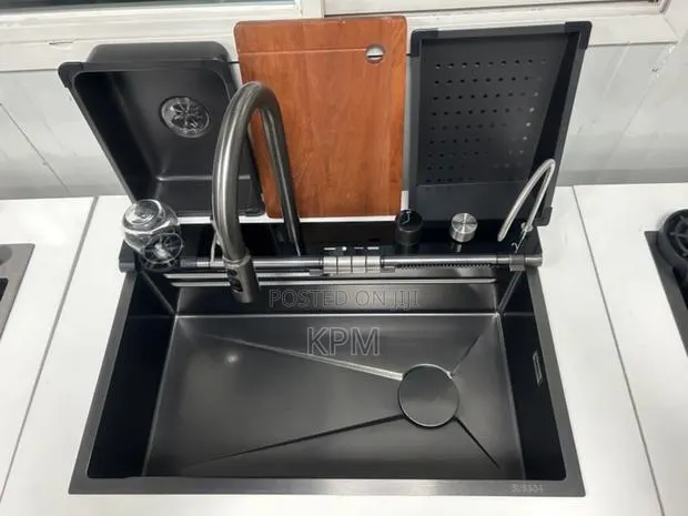Latest Features Automatic Smart Kitchen Sink Complete Accessories · Photo 1