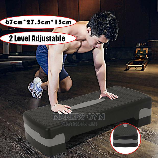 Aerobic Stepper 2/3 Level Adjustable Exercise Yoga Step Boar · Photo 1