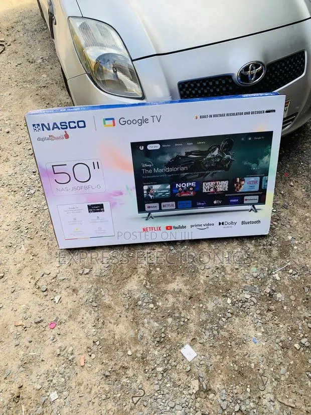 Text Us Fir Your Nasco 50”Uhd Smart Glossy Tv · Photo 1