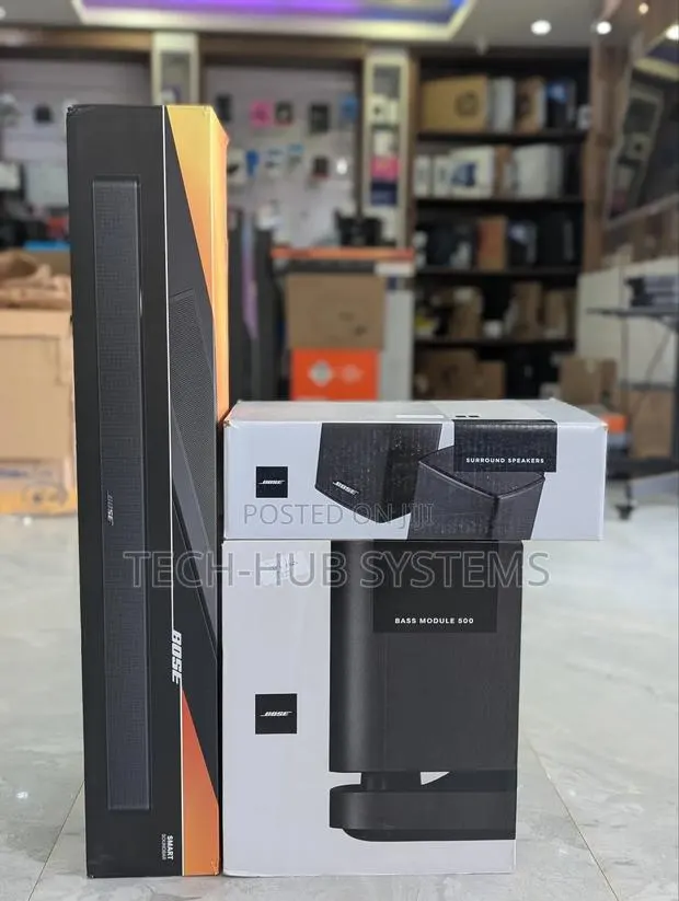 Bose Bass Module 500 With Smart Soundbar and Surround Speaker · Photo 1