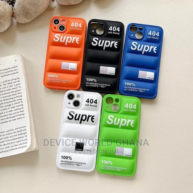 Supreme Puffer Case 4 iPhone 13promax 13p 12promax 12pro 12 · Photo 2
