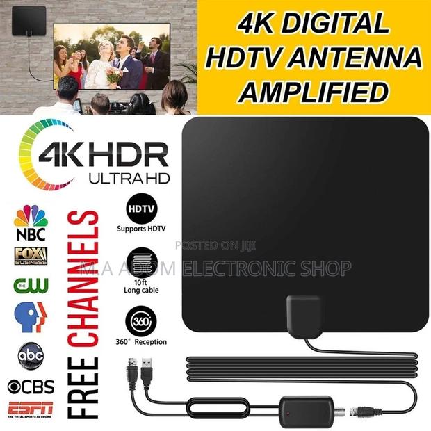 HD /4k Indoor Antenna With a Booster · Photo 1