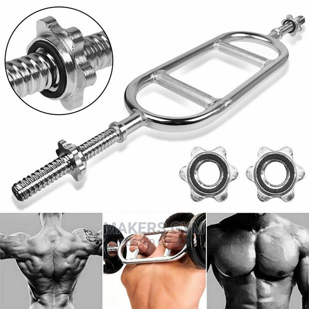 Weight Lifting Triceps Bar Spinlock · Photo 1