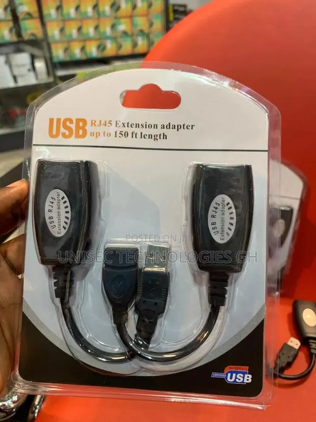 Usb-Rj45 Extension Adapter Up to 150ft Lenght · Photo 1