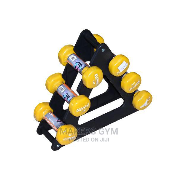 Dumbbell Rack With Dumbell (7kg) · Photo 1