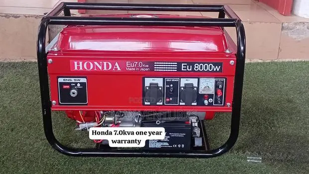 Honda 7kva Fuel-Efficient Petrol Generator, Heavy-Duty 7kva · Photo 1
