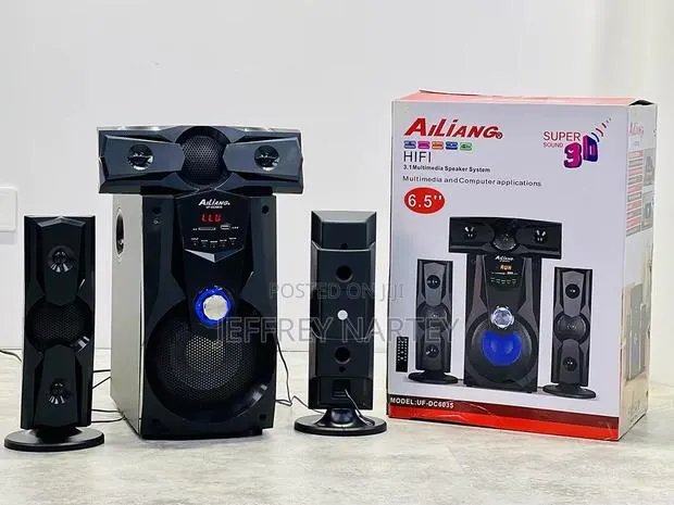 Ailiang 3.1 Multimedia Speaker System 6.5" – Powerful HiFi Sound · Photo 1