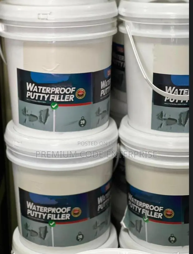 Waterproof Wall Putty Filler – Crack and Hole Sealer for Concrete,20kg · Photo 1