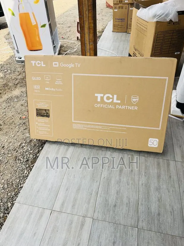 Fresh in Box TCL-50s5k 50 Inch Qled Smart Satellite Android Tv · Photo 1