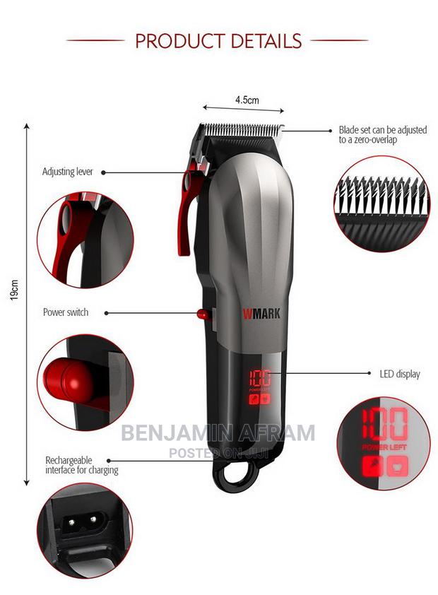 Rechargeable Wmark Coddles Barbering Machine · Photo 1