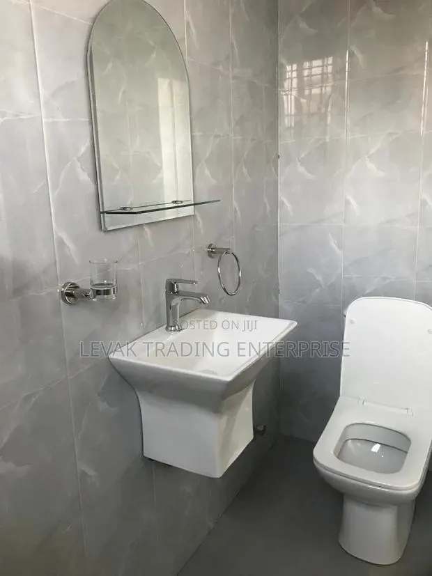 Wash Sink + Toilet Seat Watercloset + Mirror · Photo 1