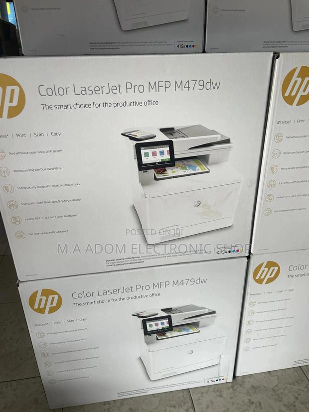 HP Color Laserjet Pro Multifunction M479fl Dw Wireless Laser · Photo 1