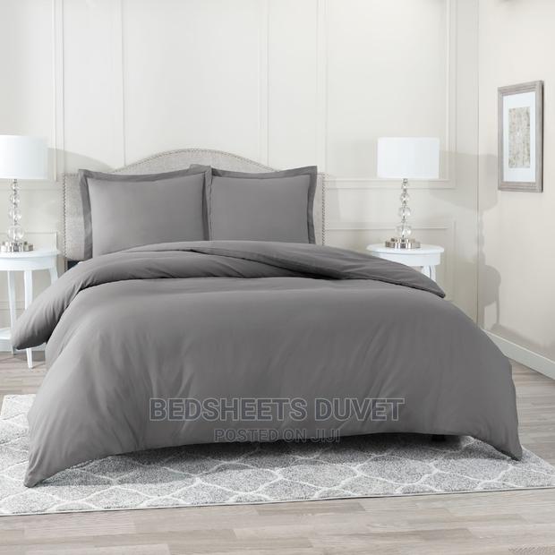 Plain Grey Duvet Set · Photo 1