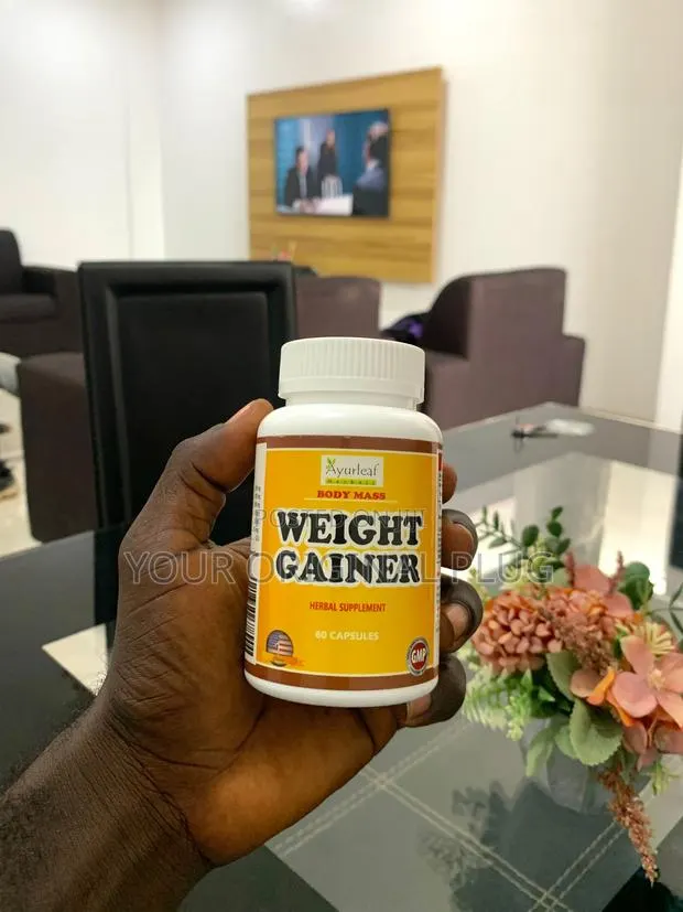 Ayurleaf Weight Gainer – For Men Women | Natural Herbal Formula. · Photo 1
