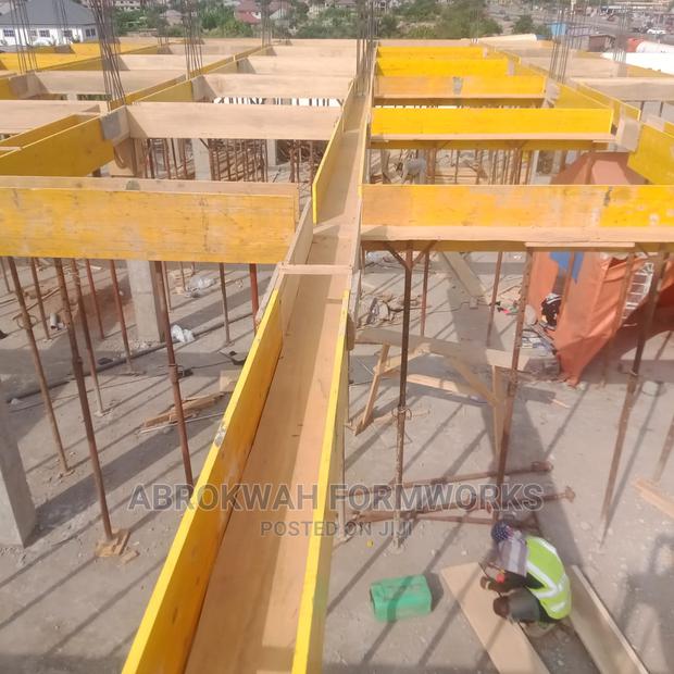 Decking Formworks/Slabs/Steel Deck/Woods/Boards/Accra/Ghana · Photo 1