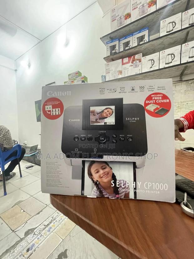 Fresh in Box Canon Cp1000 Selphy Printer · Photo 1