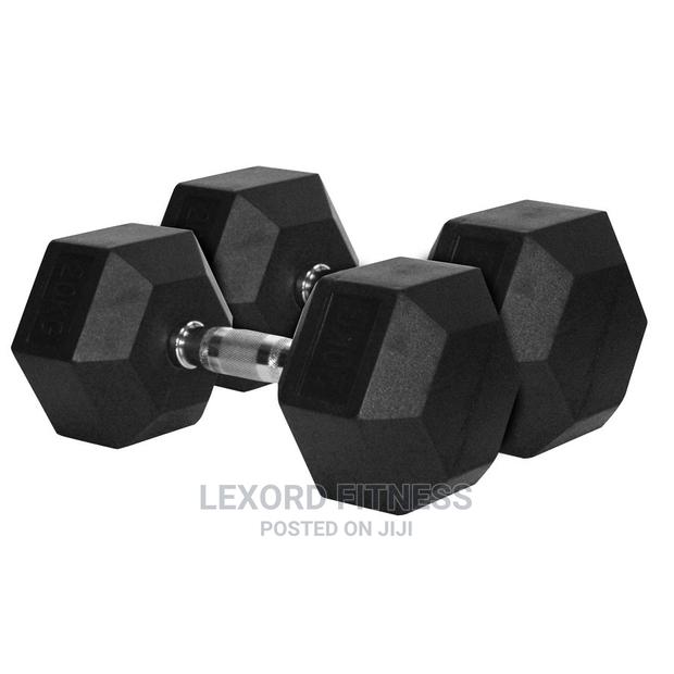 40kg Dumbbells Hex · Photo 3
