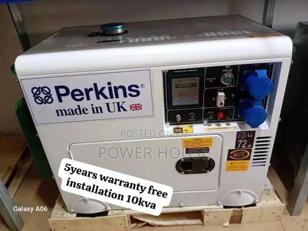 Zenithxforce Perkins Diesel Generator 10kva · Photo 1