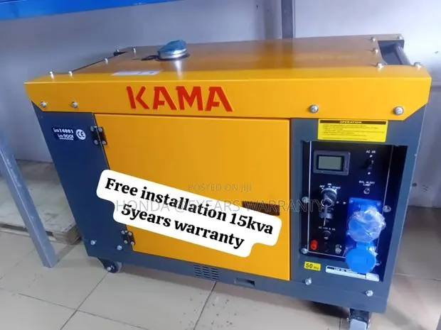 Durable 15kva 16500watt Diesel Generator Kama · Photo 1