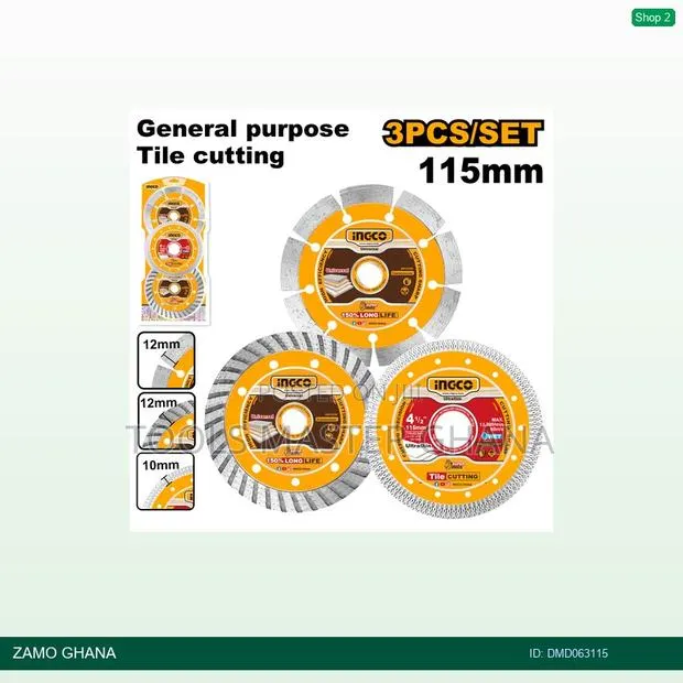 3pcs Diamond Disc Combo Set - Dmd063115 · Photo 1